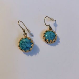 Vintage turquoise earrings